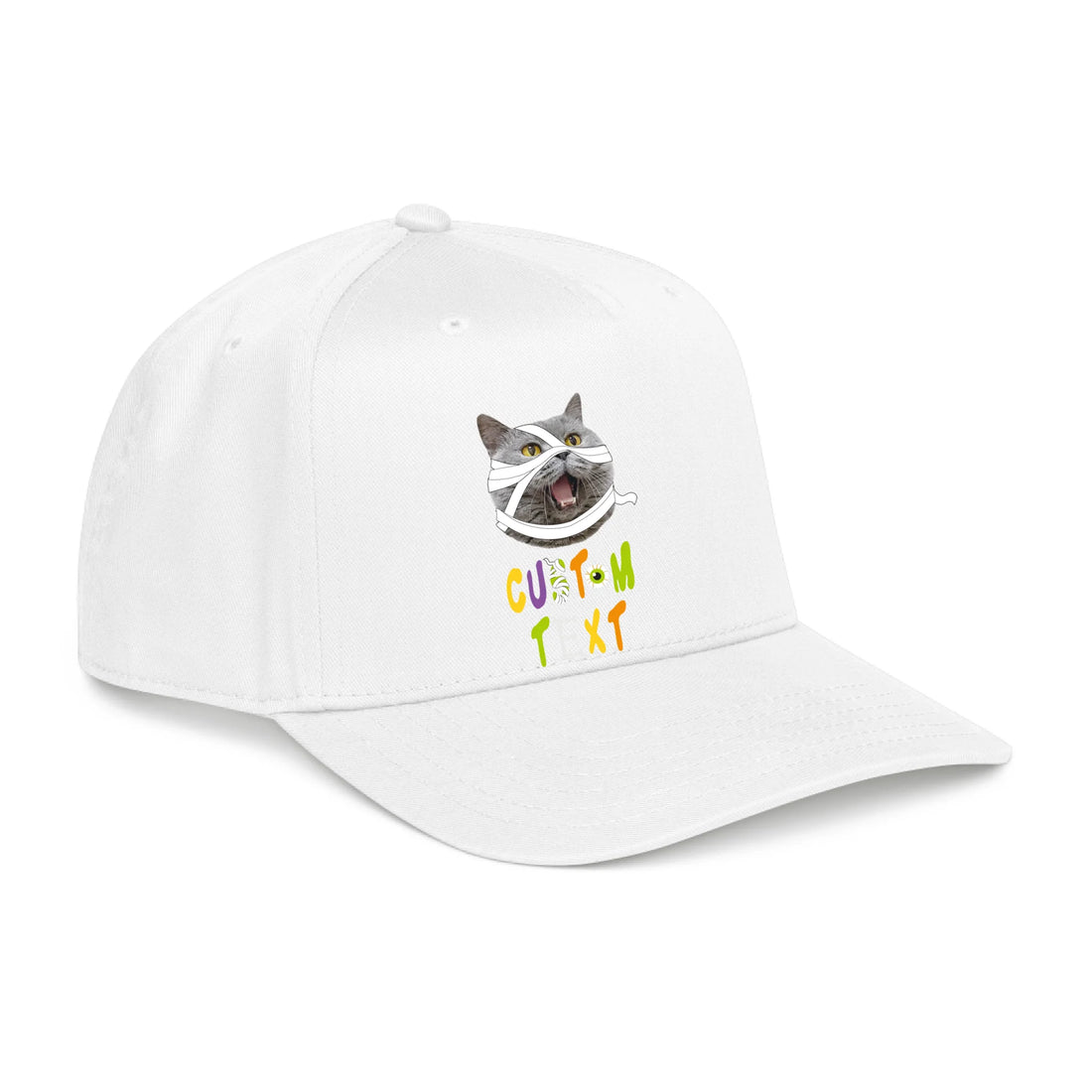 Front, Hat White-C