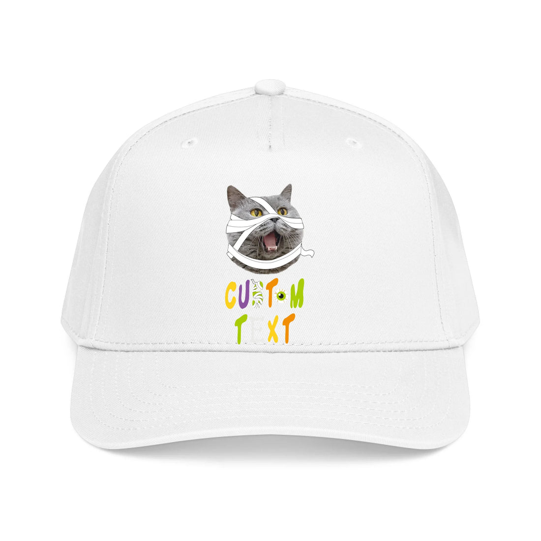 Front, Hat White