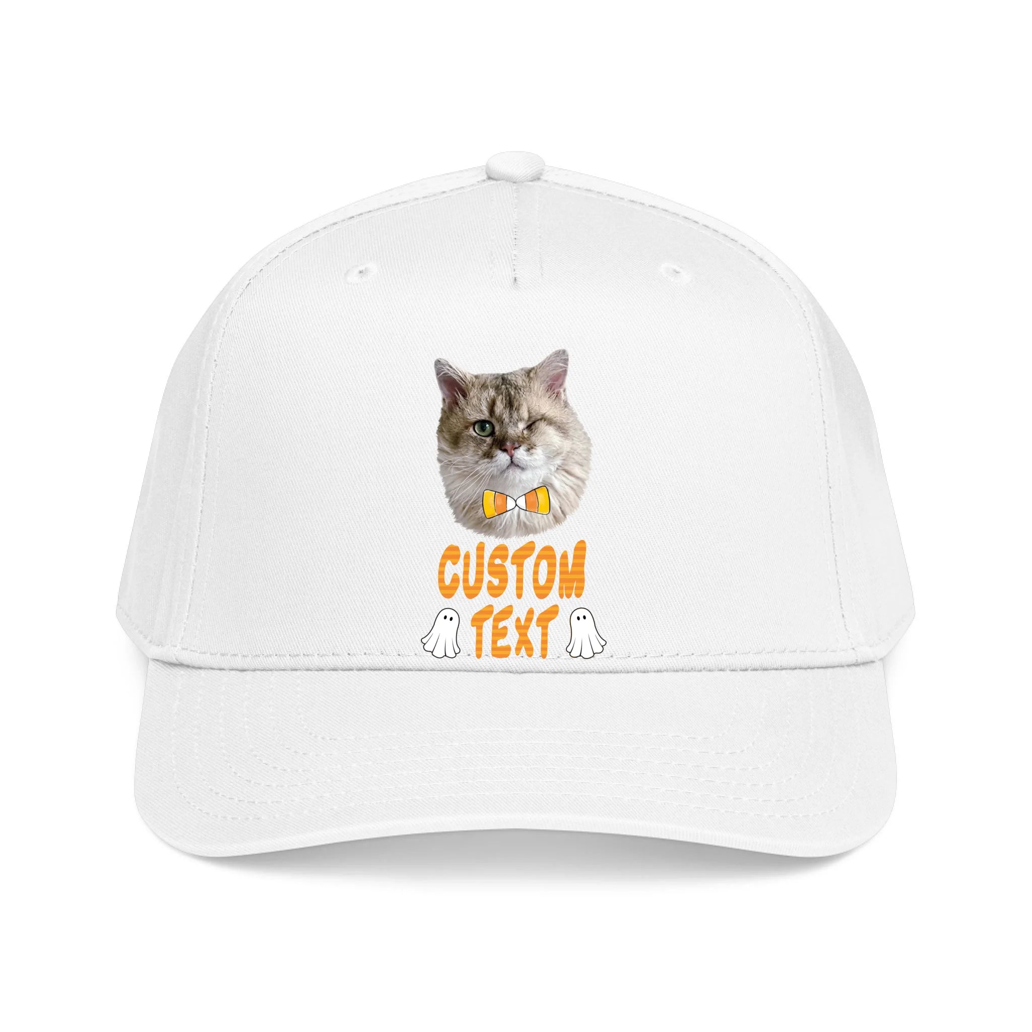 Front, Hat White