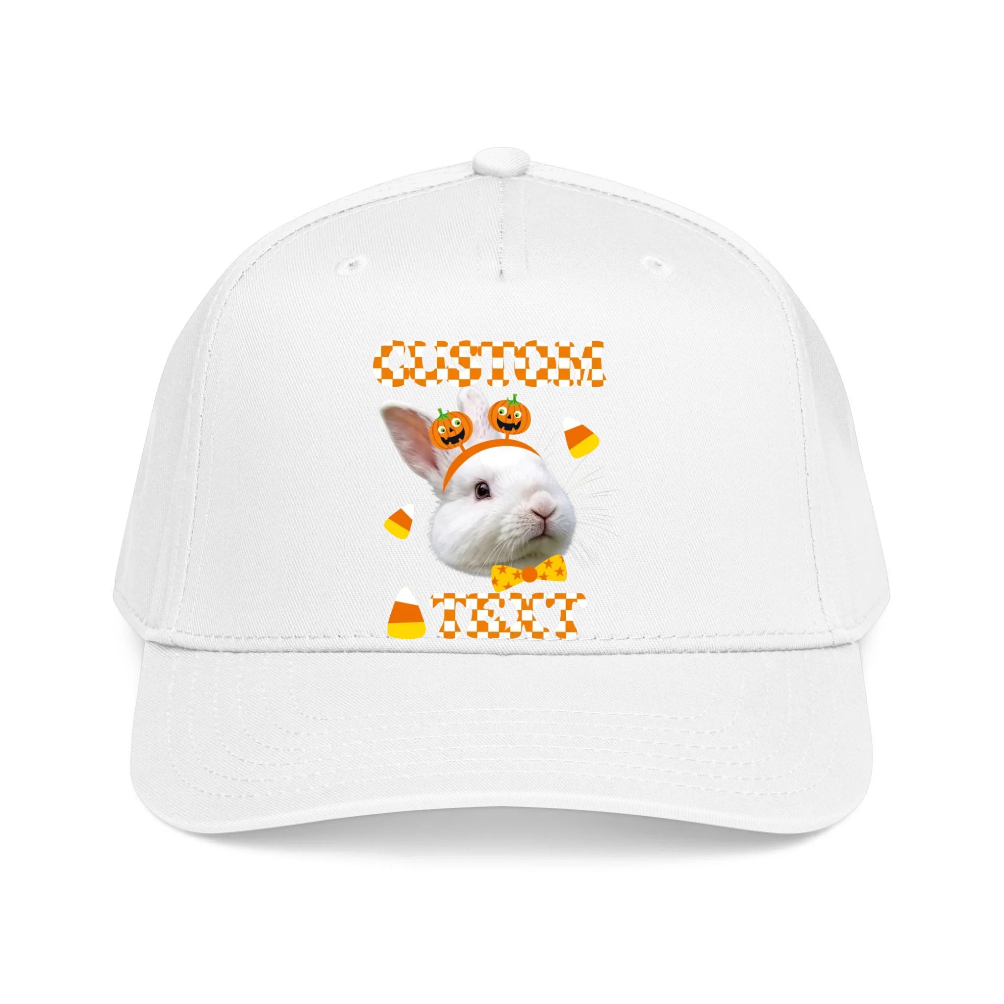 Front, Hat White