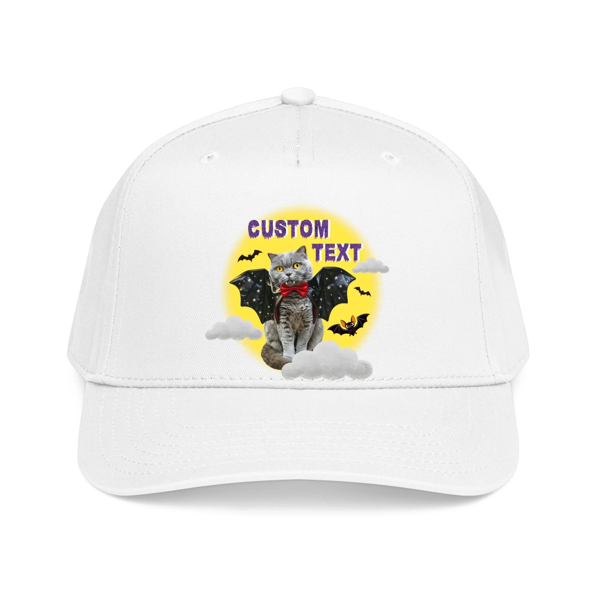Front, Hat White