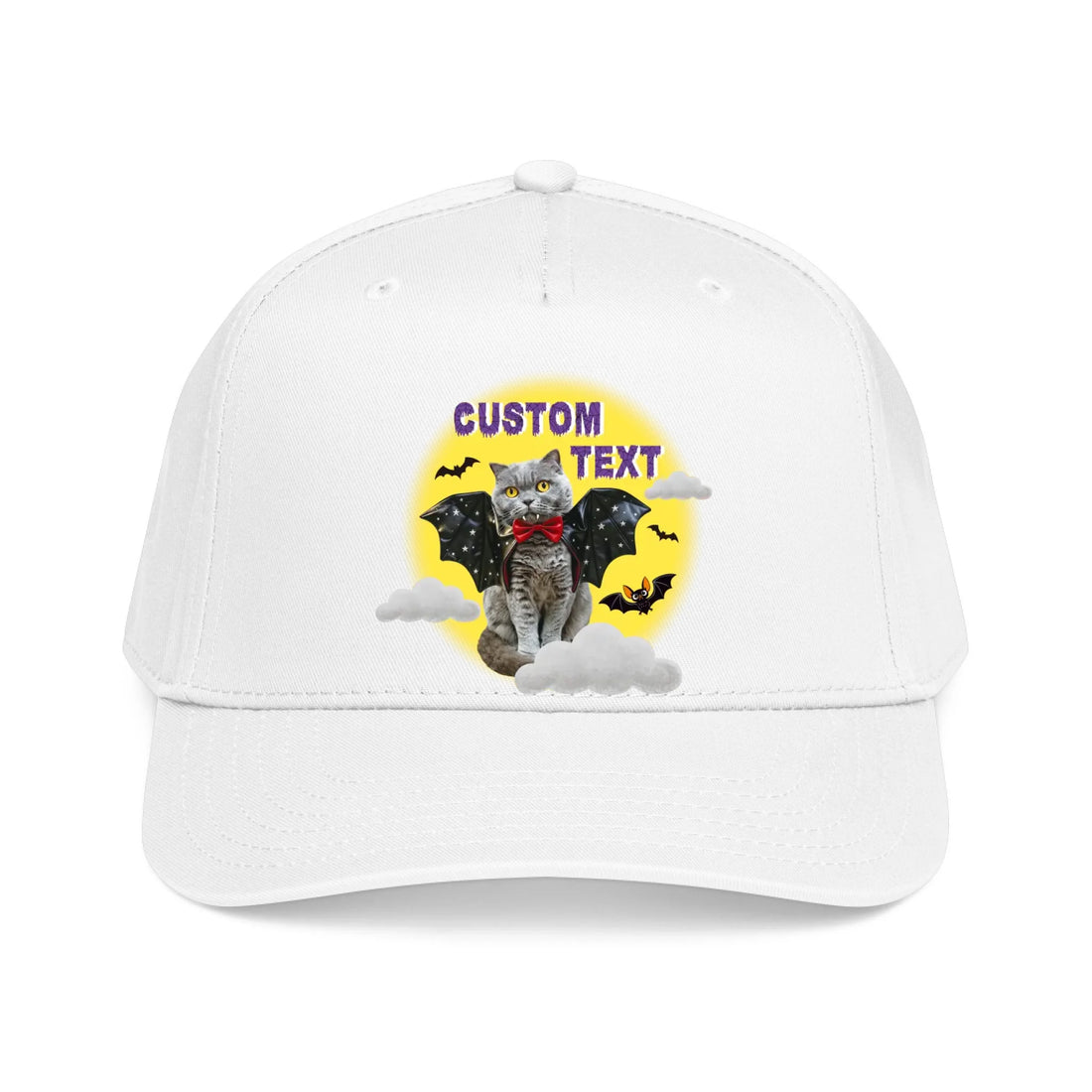 Front, Hat White