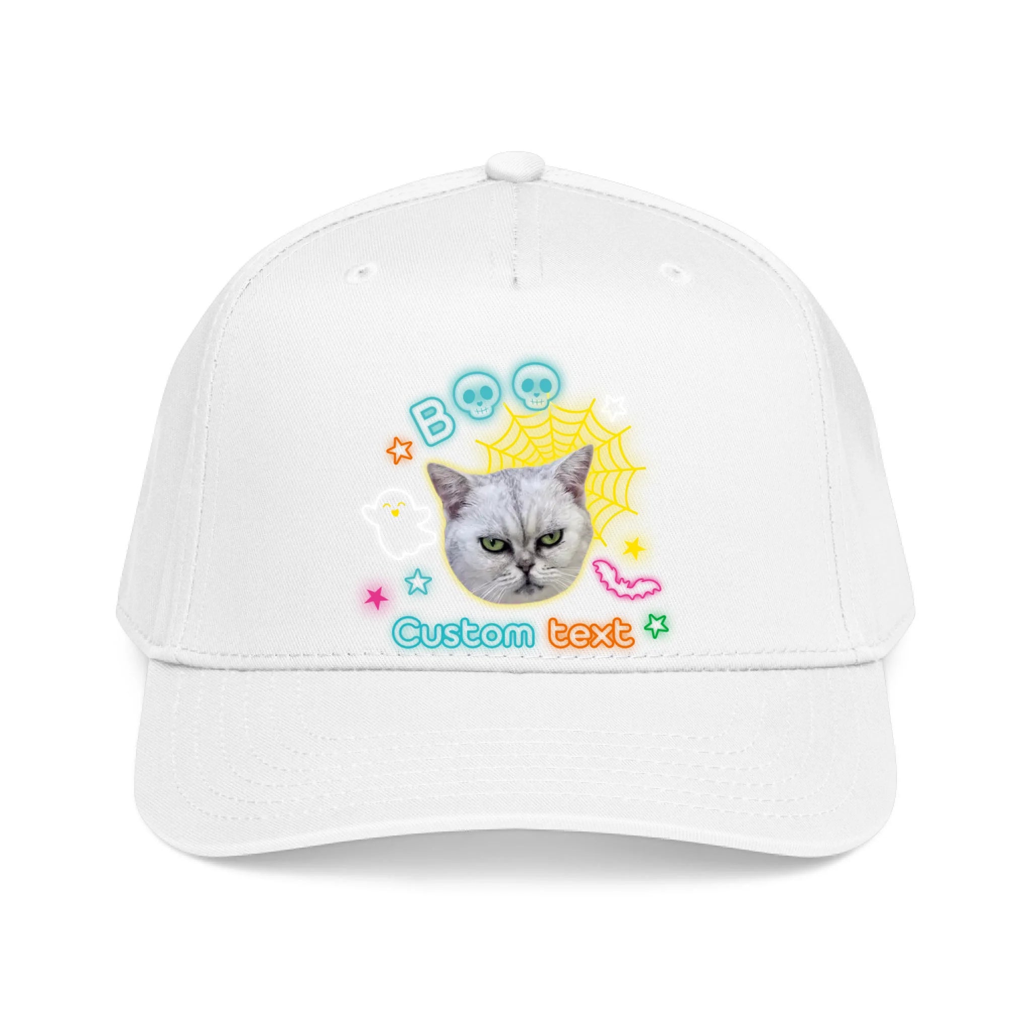 Front, Hat White