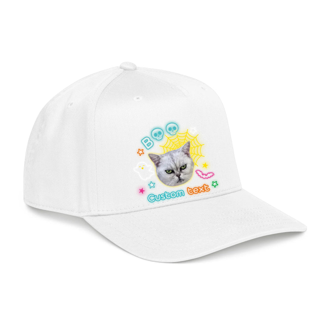 Front, Hat White-C