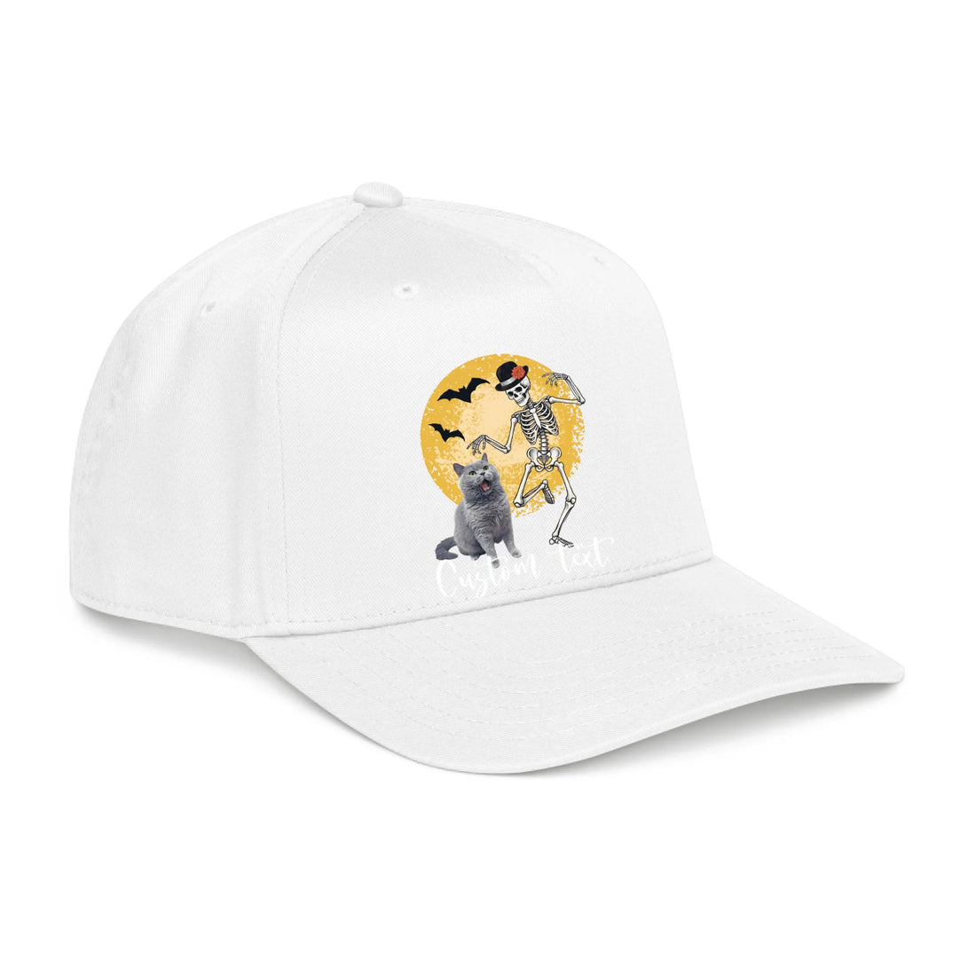 Front, Hat White-C