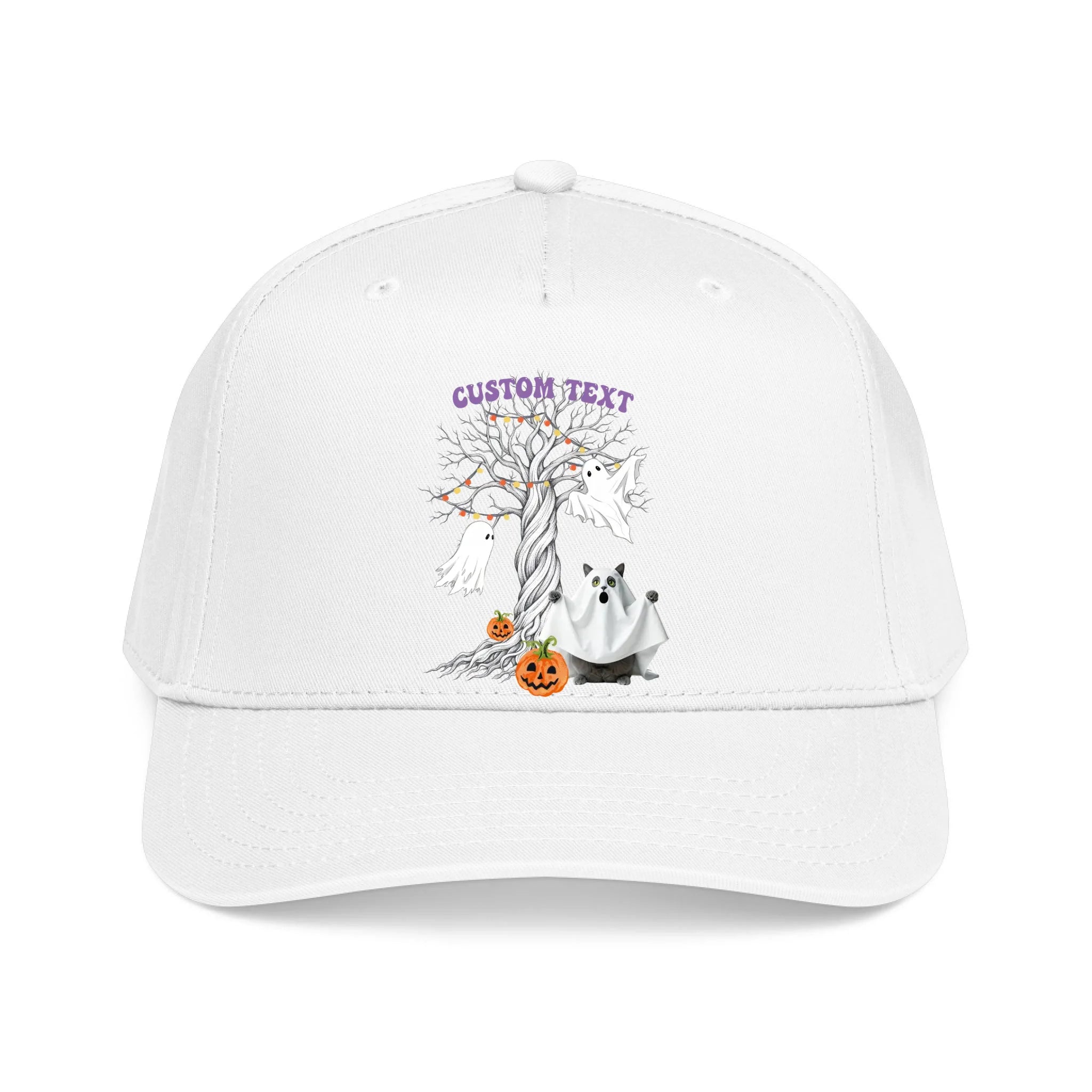 Front, Hat White