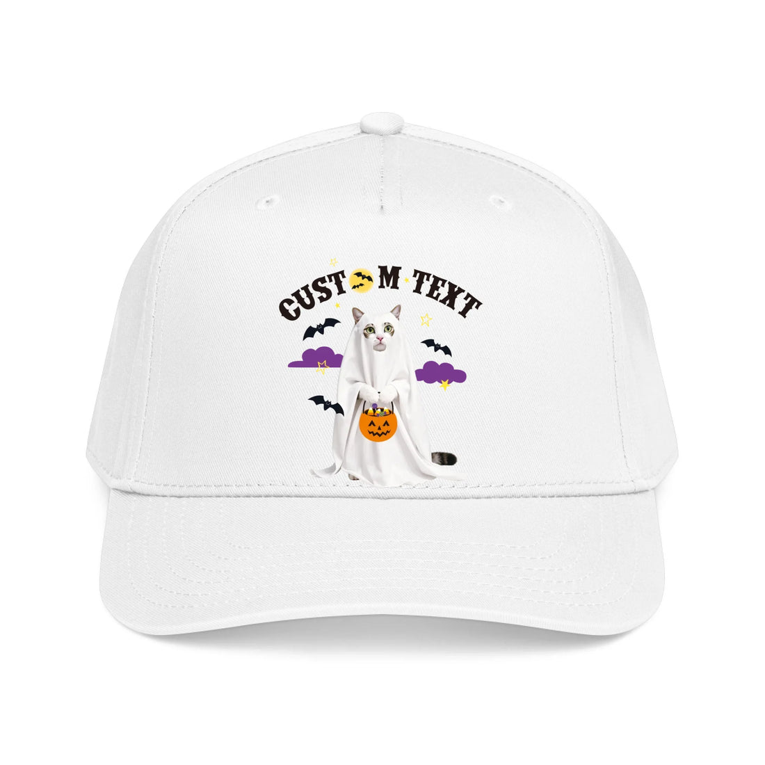 Front, Hat White
