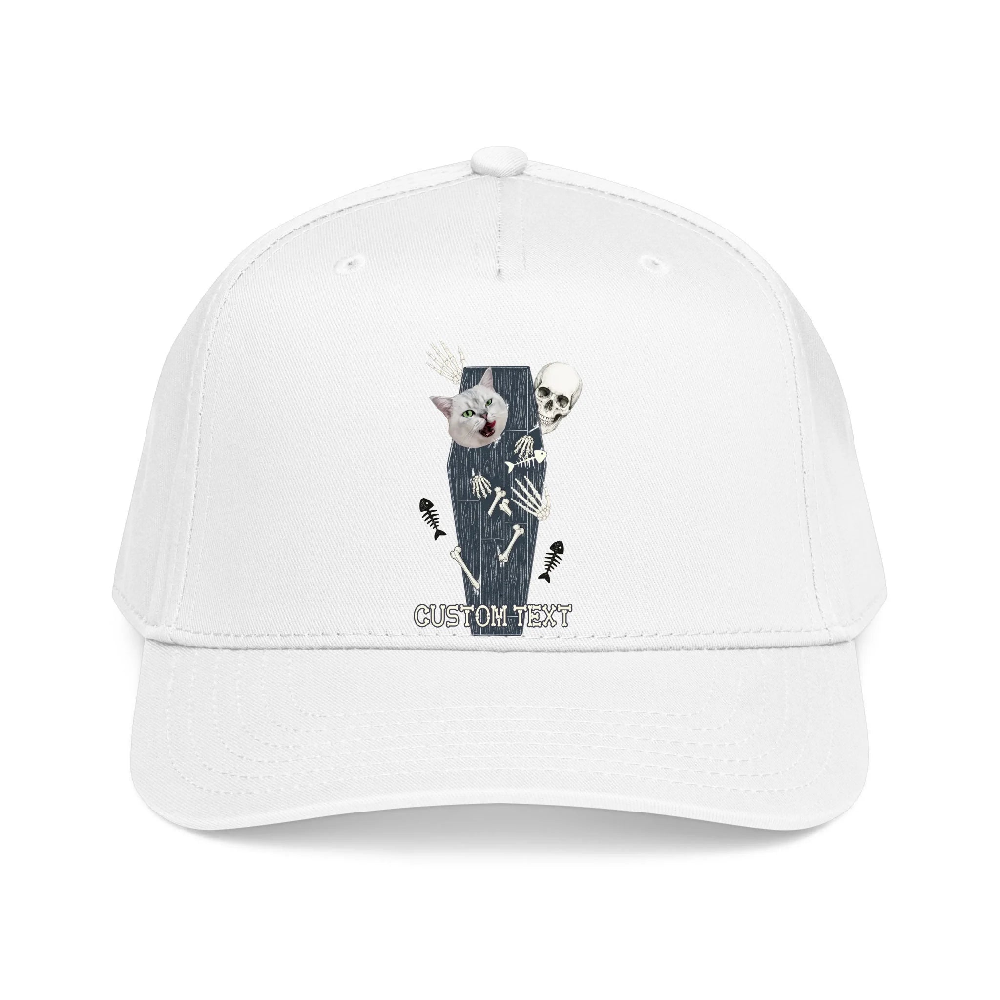 Front, Hat White