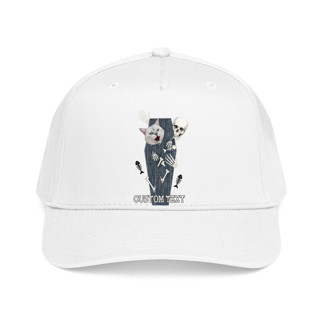 Front, Hat White