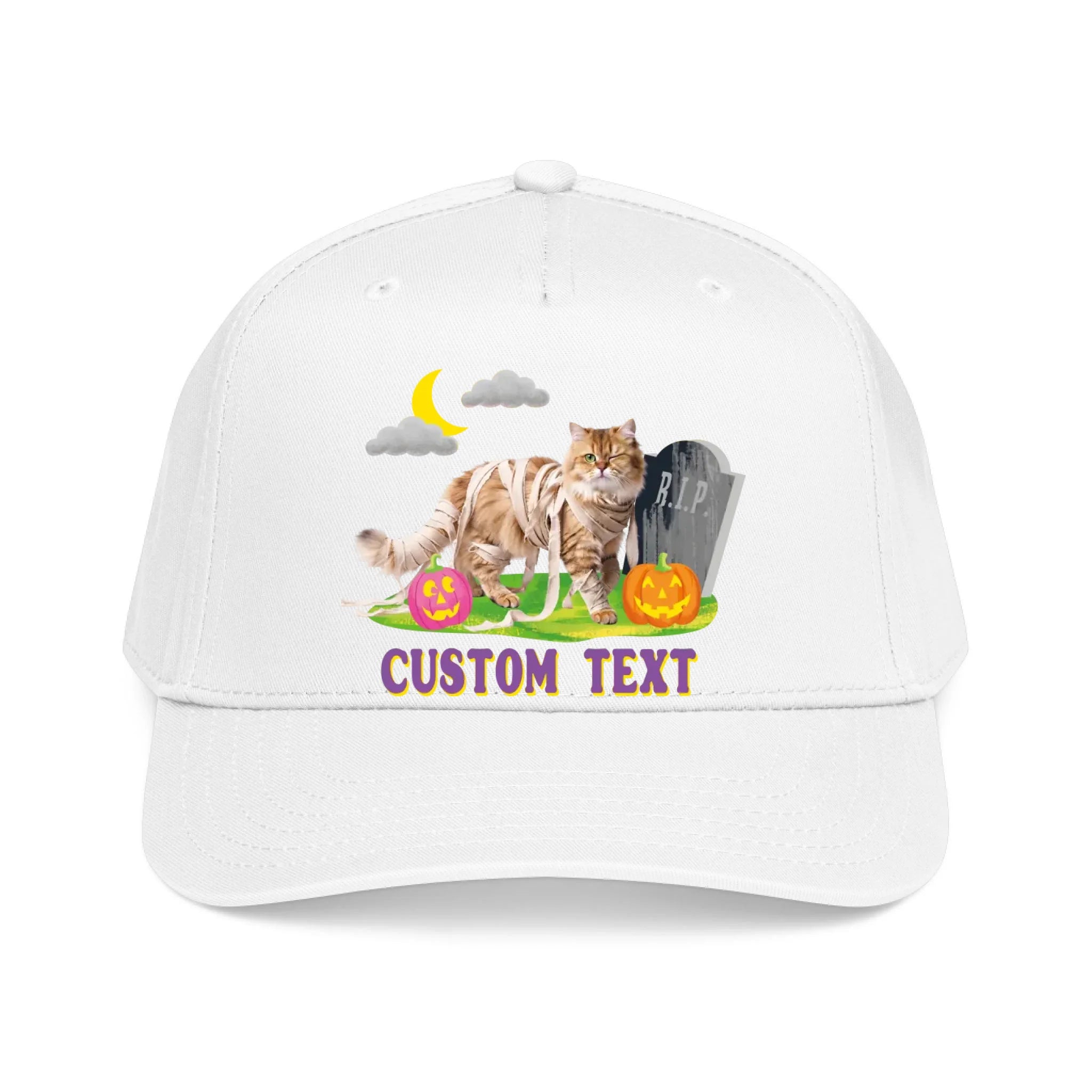 Front, Hat White