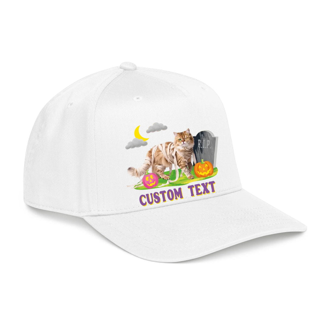 Front, Hat White-C
