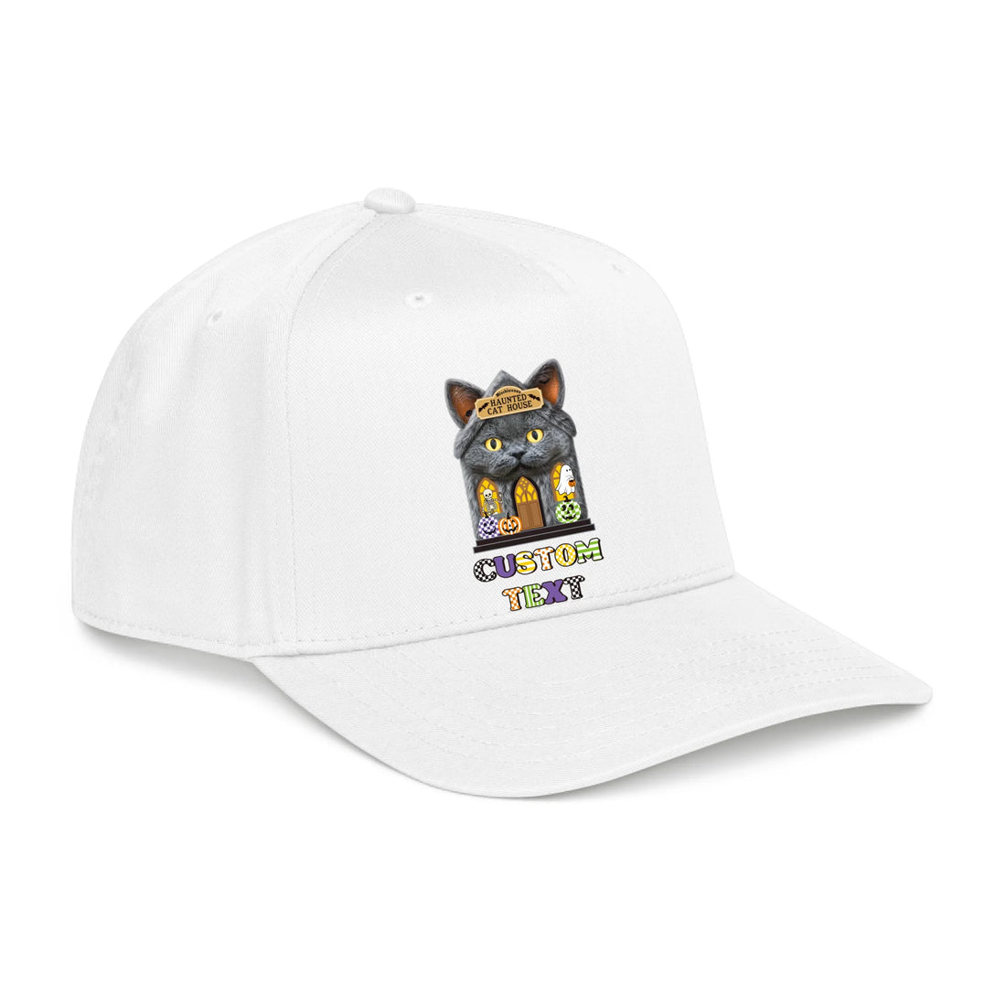 Front, Hat White-C