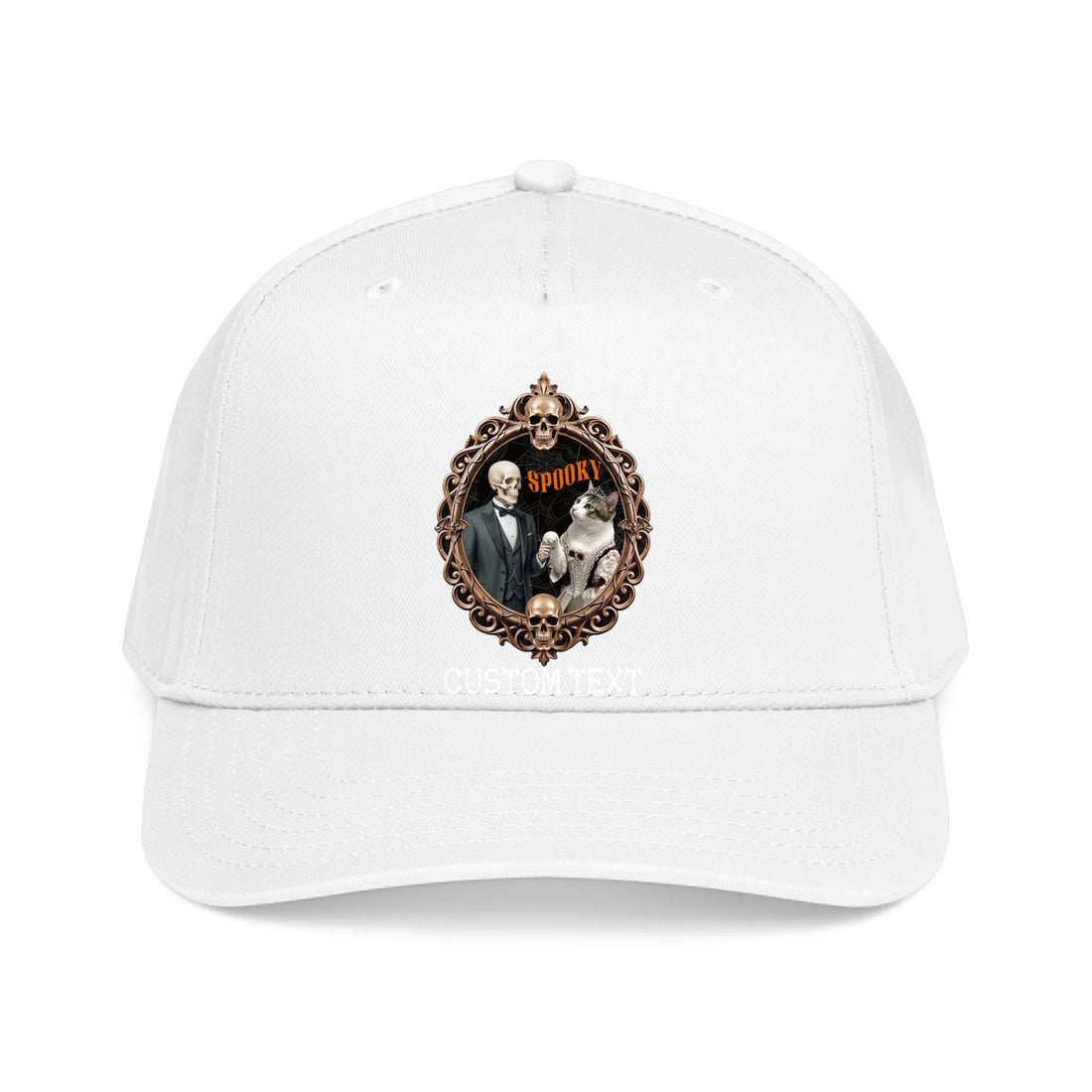 Front, Hat White