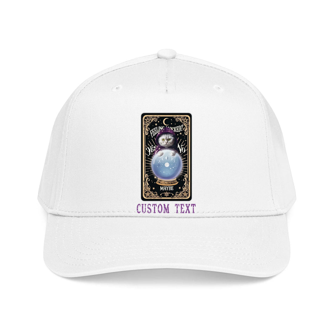 Front, Hat White
