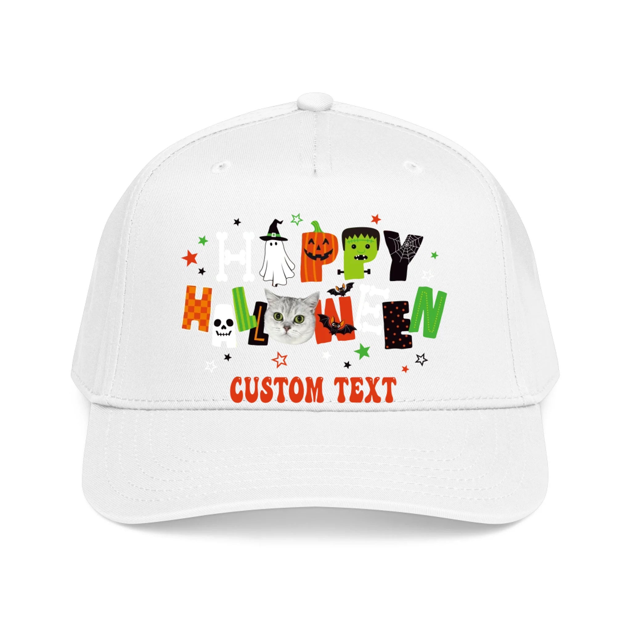 Front, Hat White