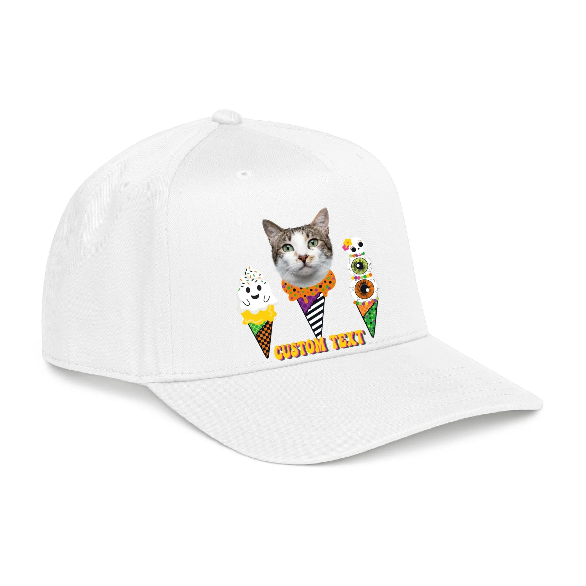Front, Hat White-C
