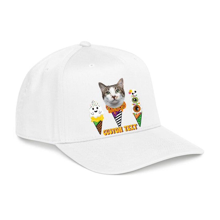 Front, Hat White-C