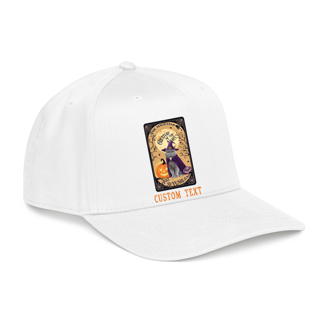 Front, Hat White-C