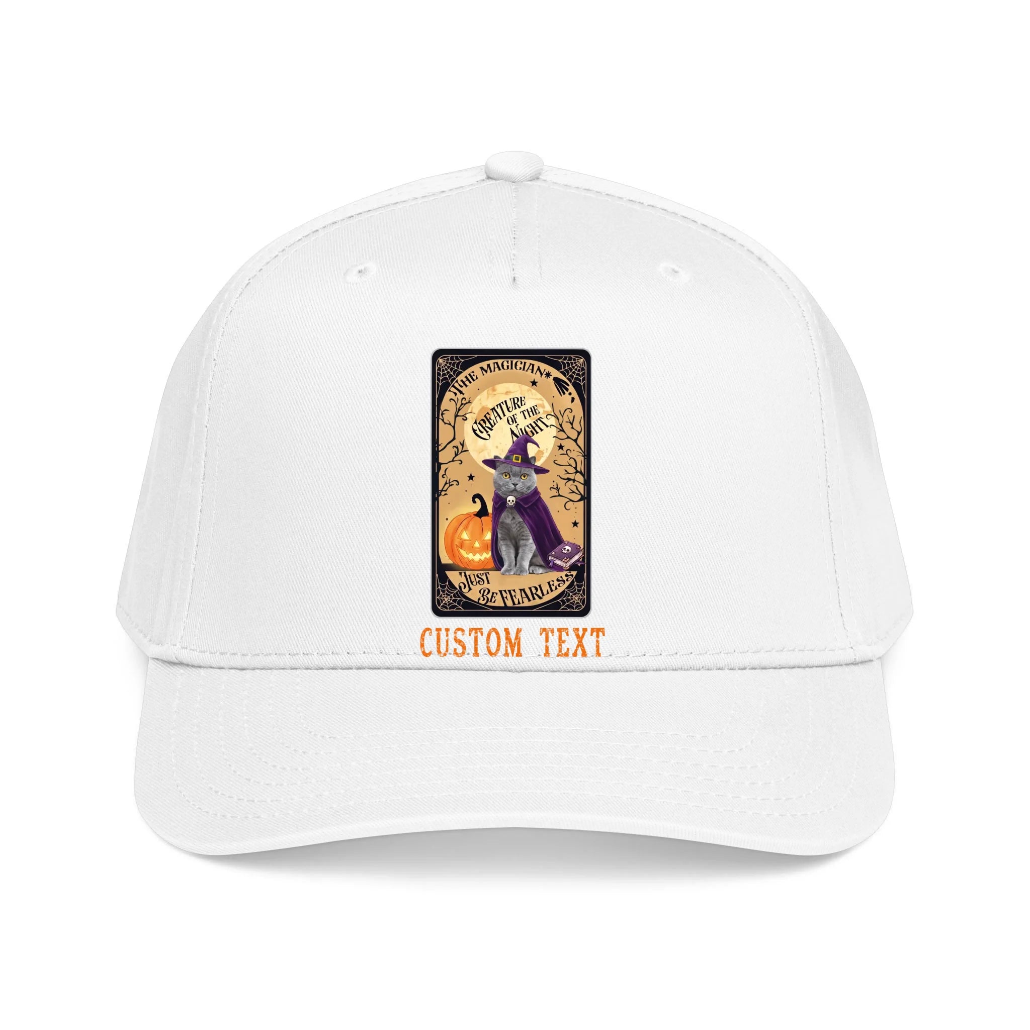 Front, Hat White