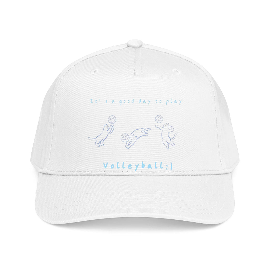 Front, Hat White