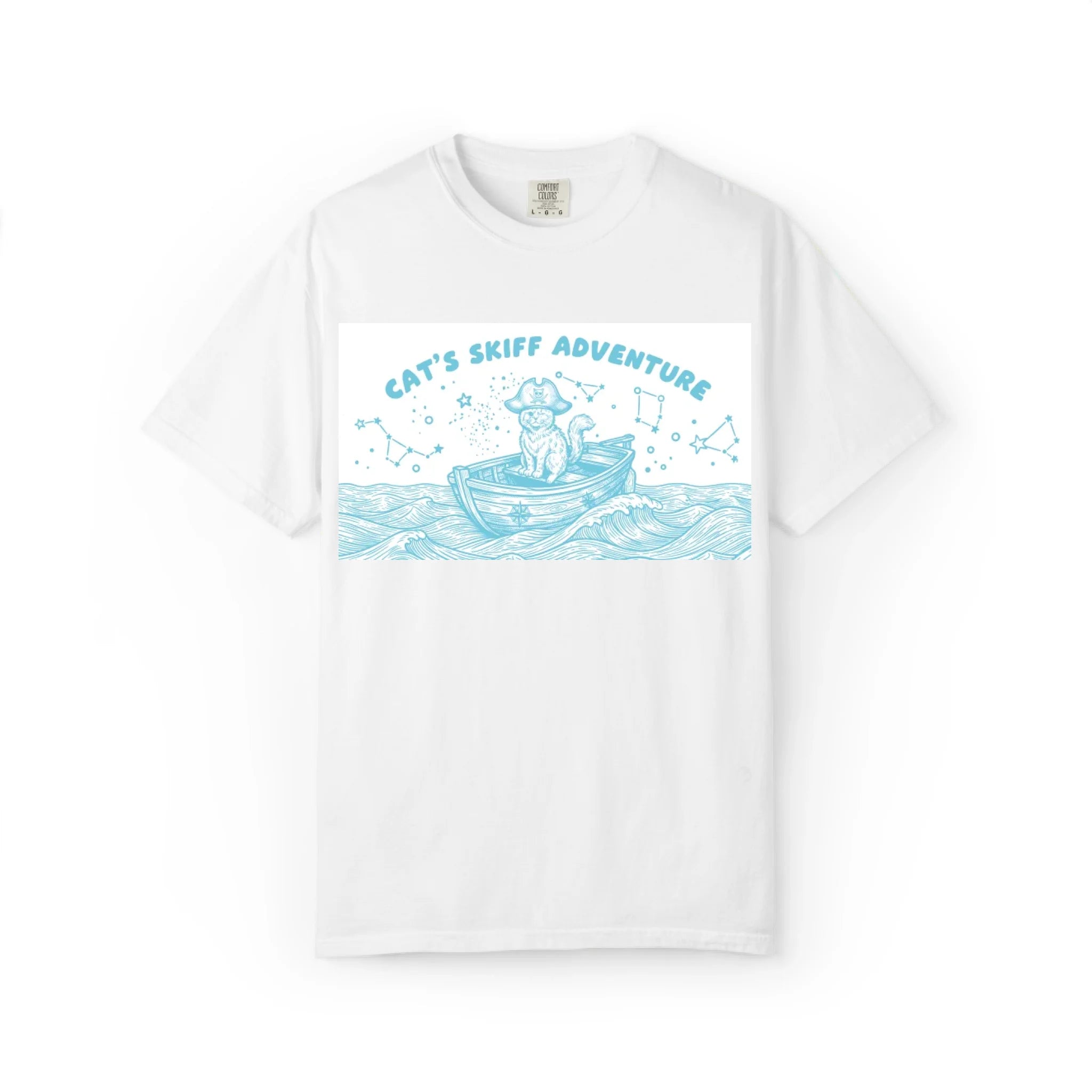 Cat's Skiff Adventure Graphic Tee