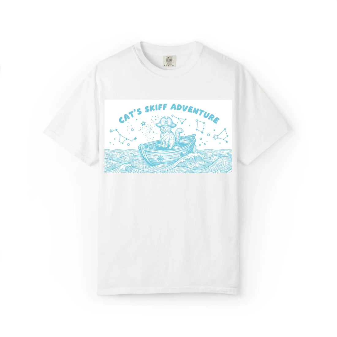 Cat's Skiff Adventure Graphic Tee