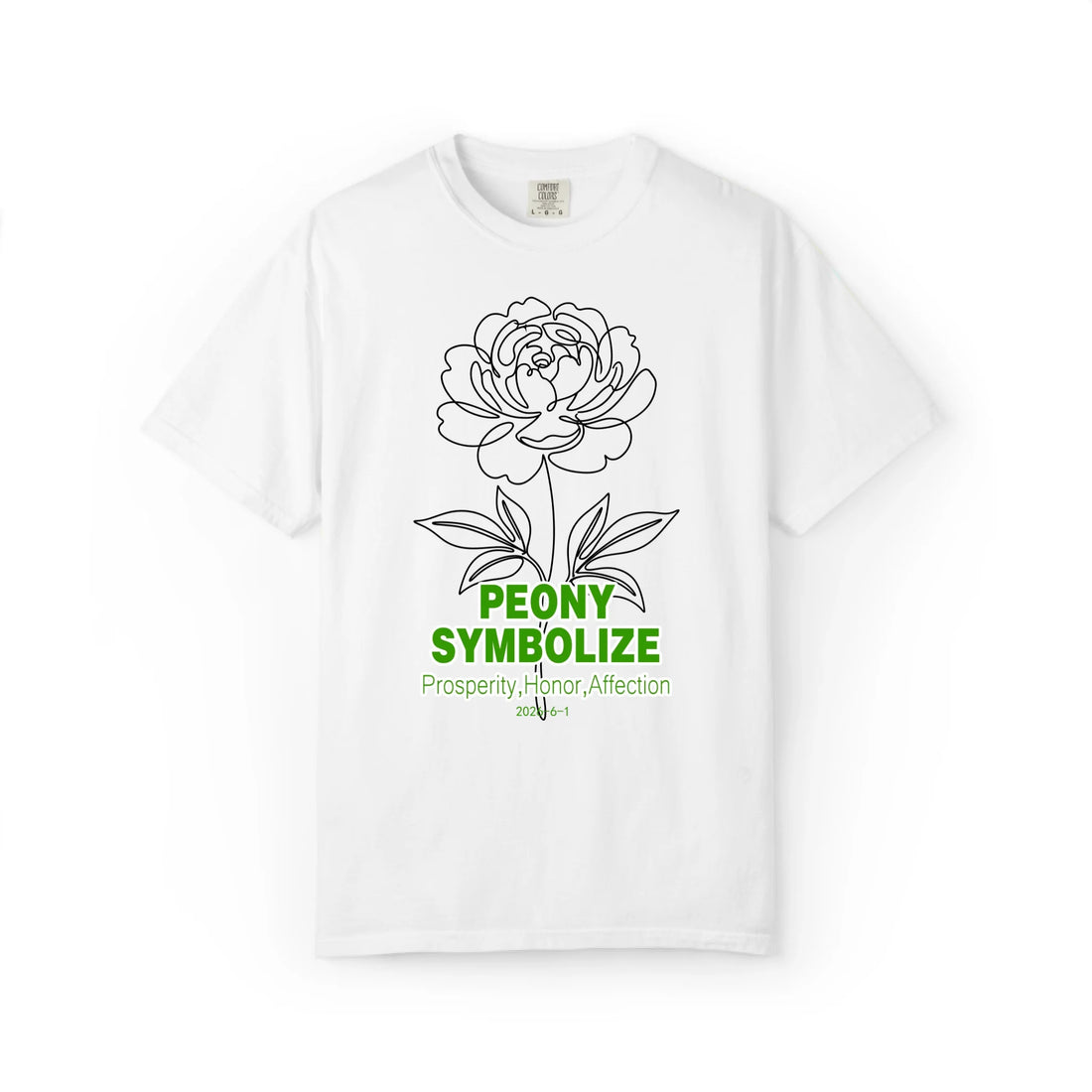 Twelve Blossoms: Peony Graphic Tee