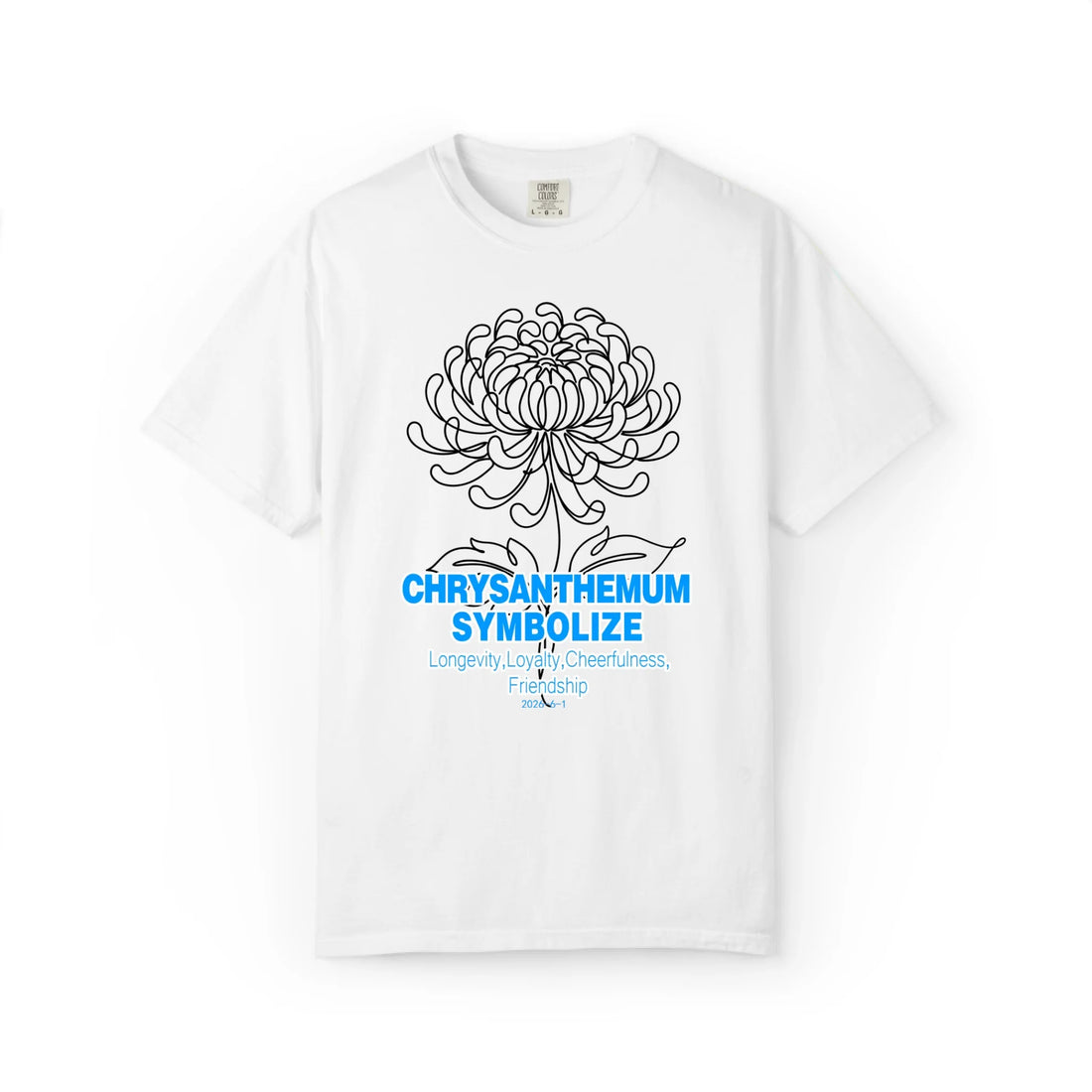 Twelve Blossoms: Chrysanthemum Graphic Tee