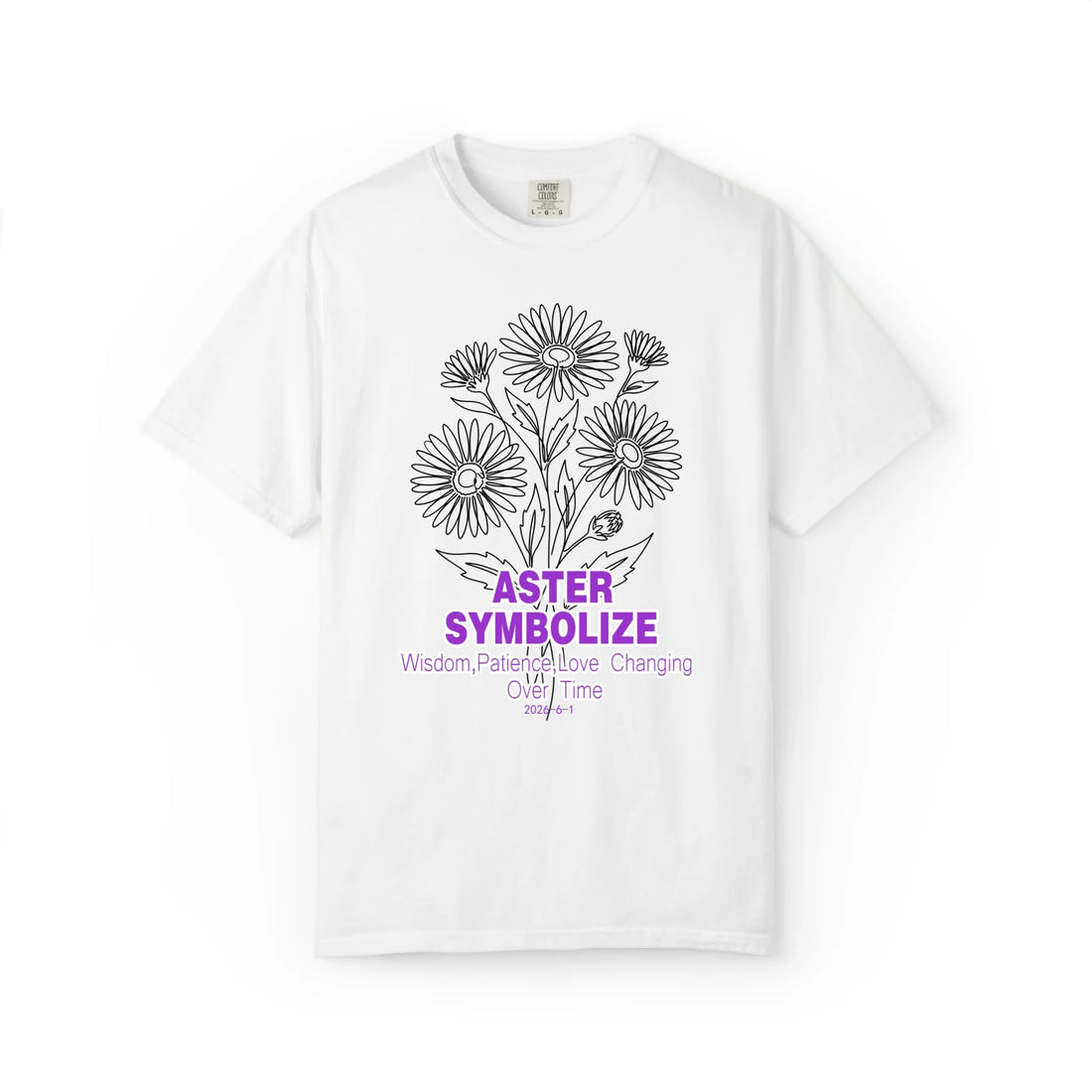 Twelve Blossoms: Aster Graphic Tee
