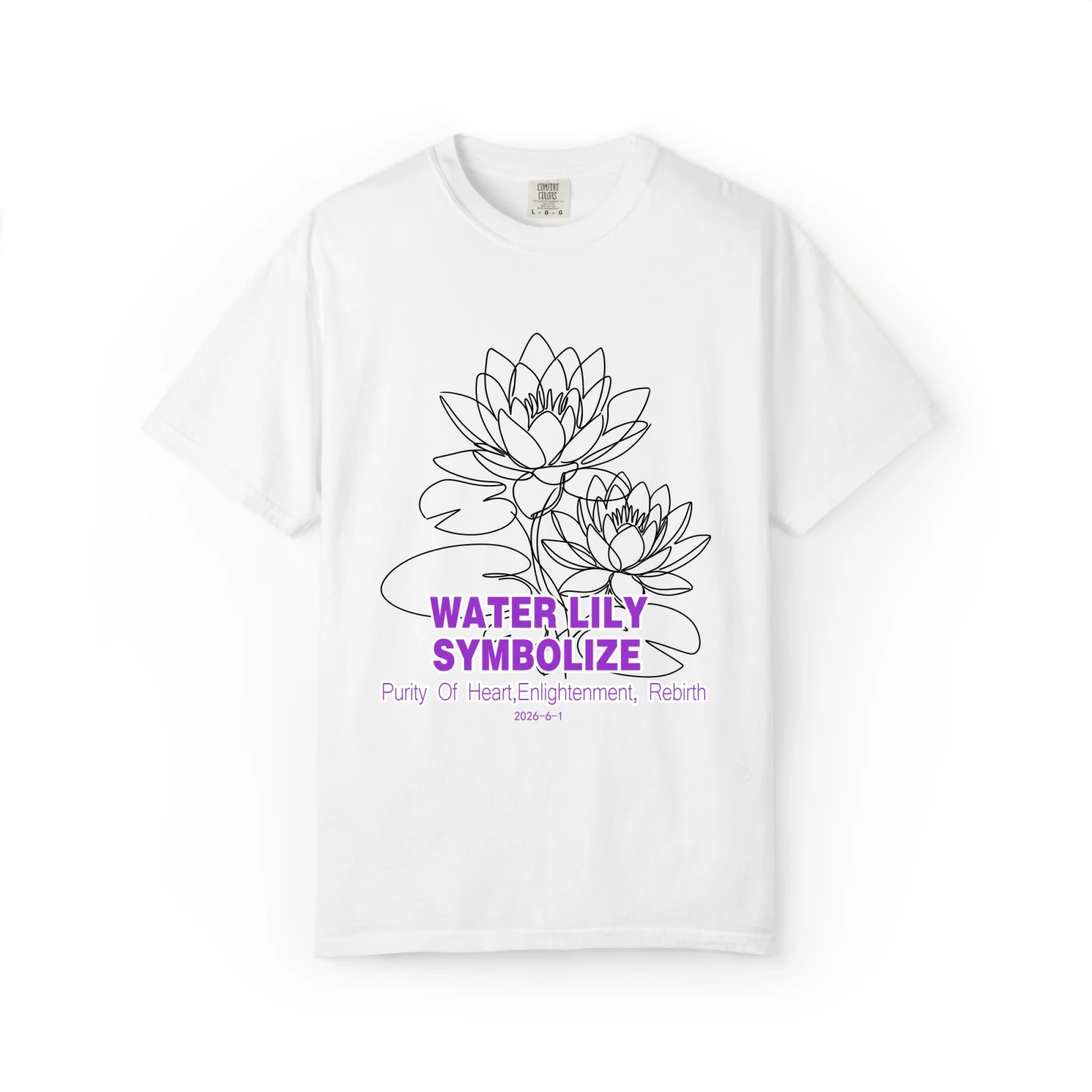 Twelve Blossoms: Water Lily Graphic Tee