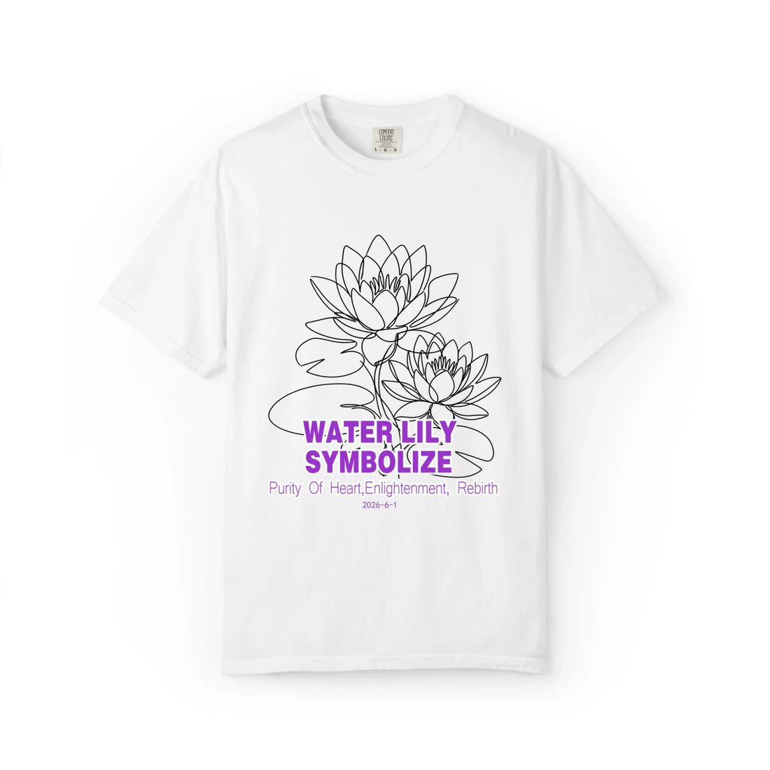 Twelve Blossoms: Water Lily Graphic Tee