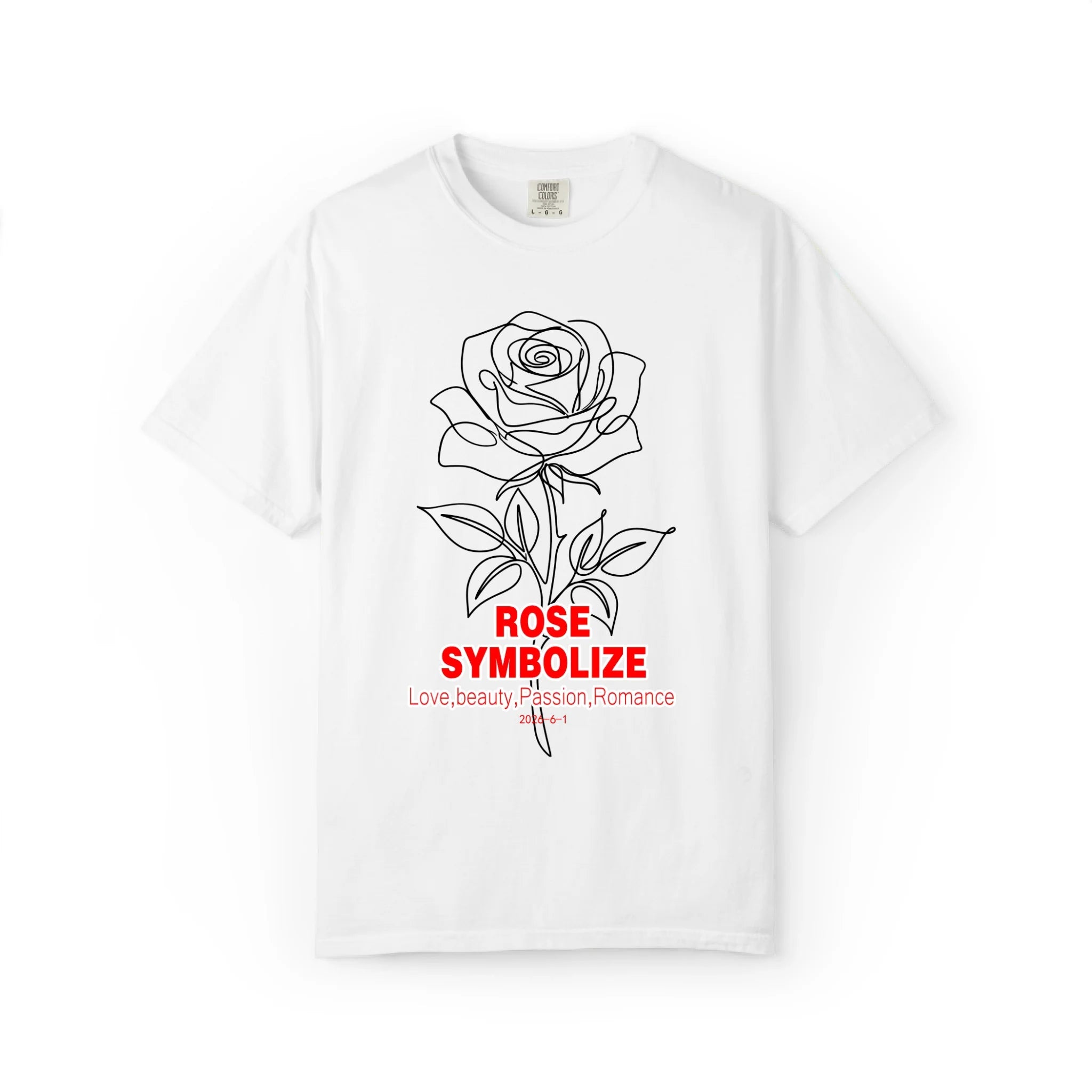 Twelve Blossoms: Rose Graphic Tee