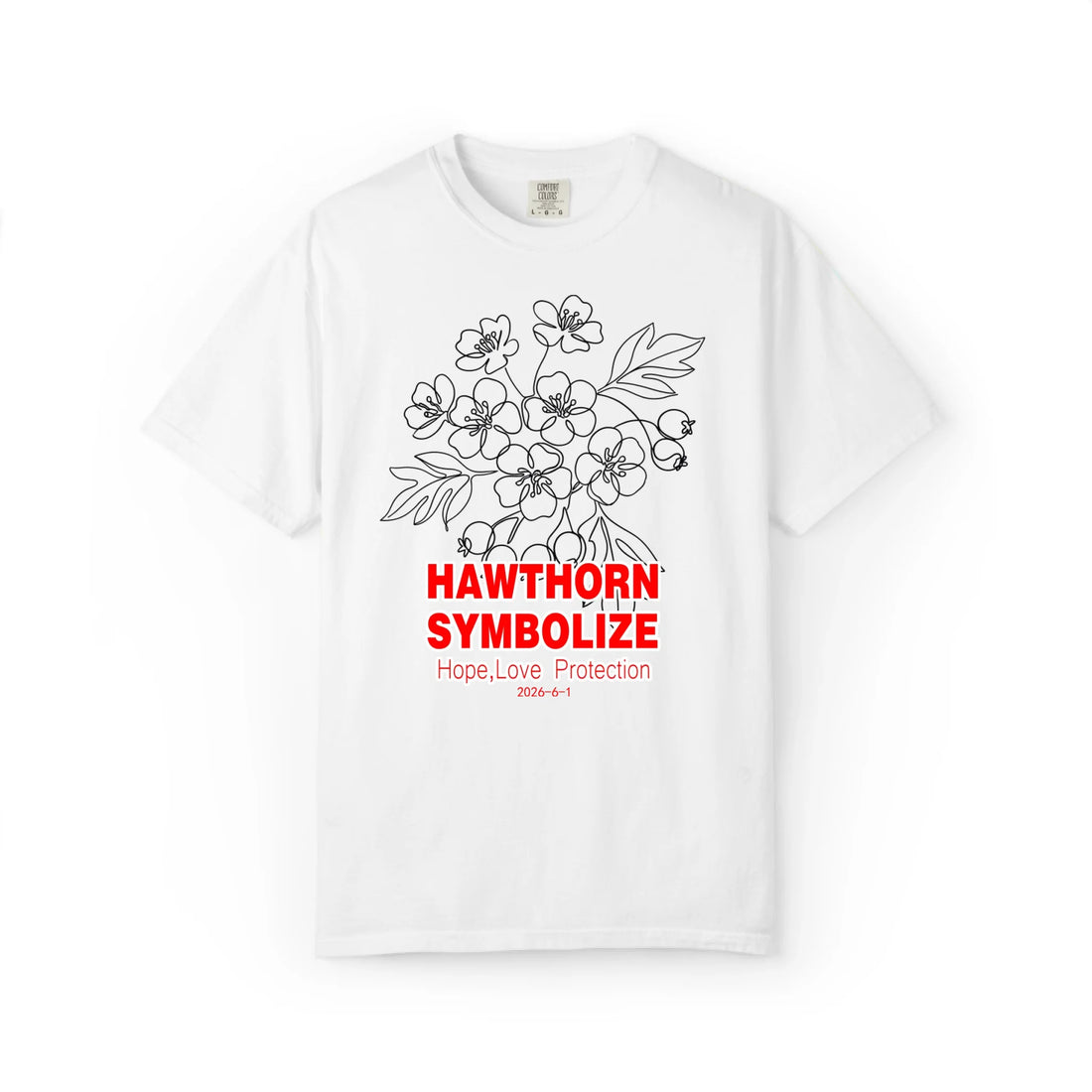 Twelve Blossoms: Hawthorn Graphic Tee