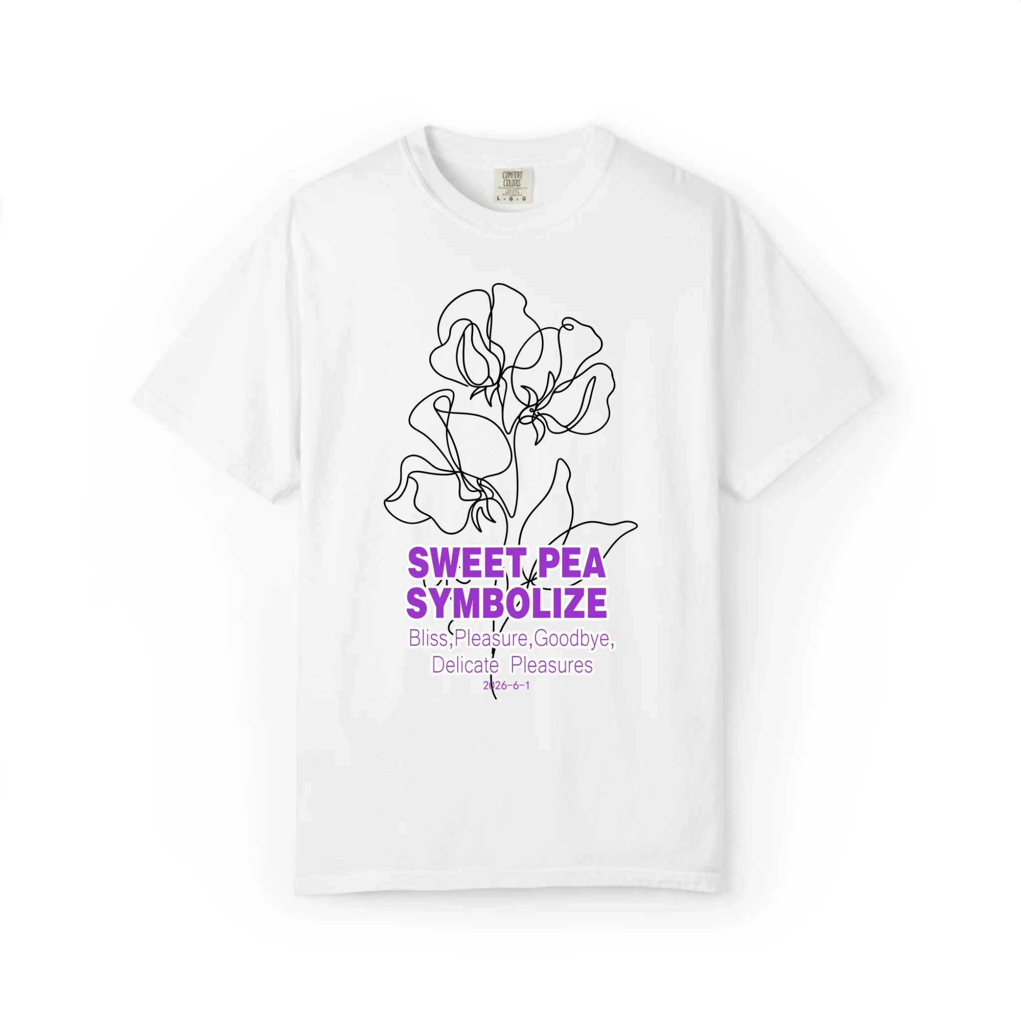 Twelve Blossoms: Sweet Pea Graphic Tee