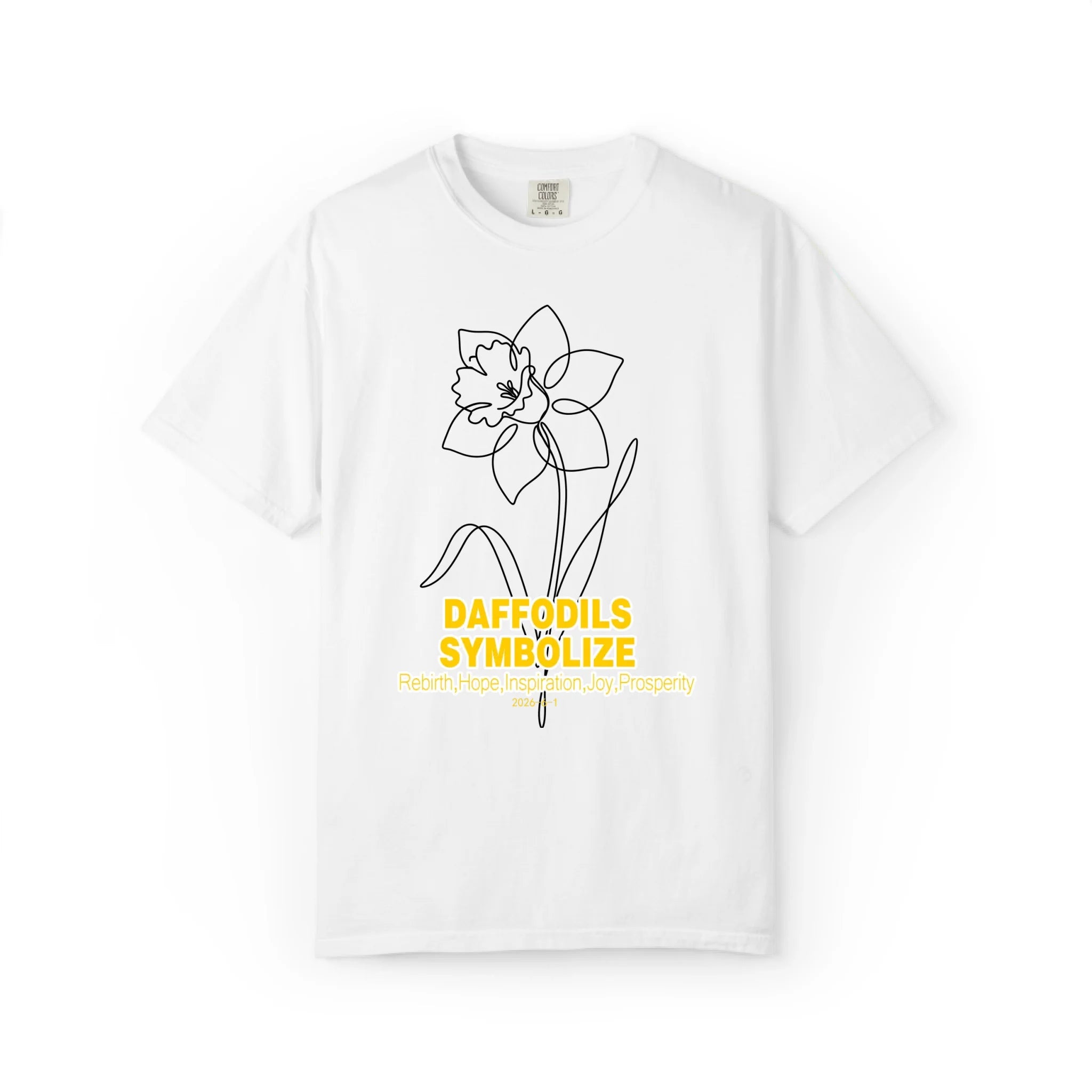 Twelve Blossoms: Daffodil Graphic Tee