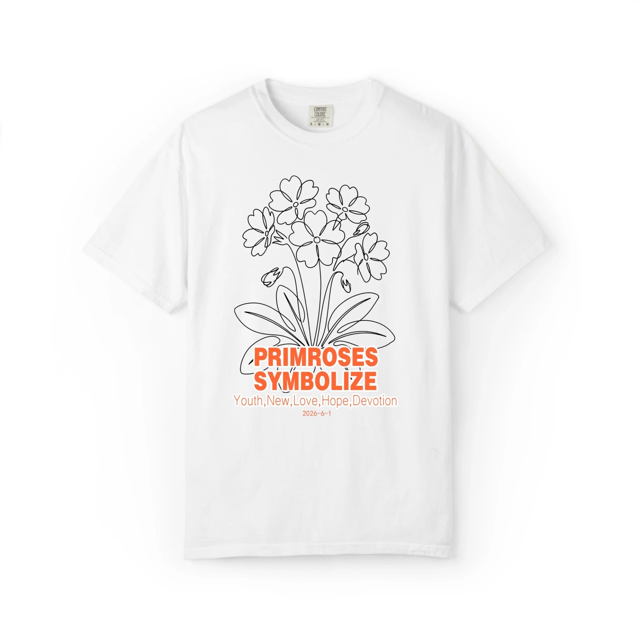 Twelve Blossoms: Primrose Graphic Tee