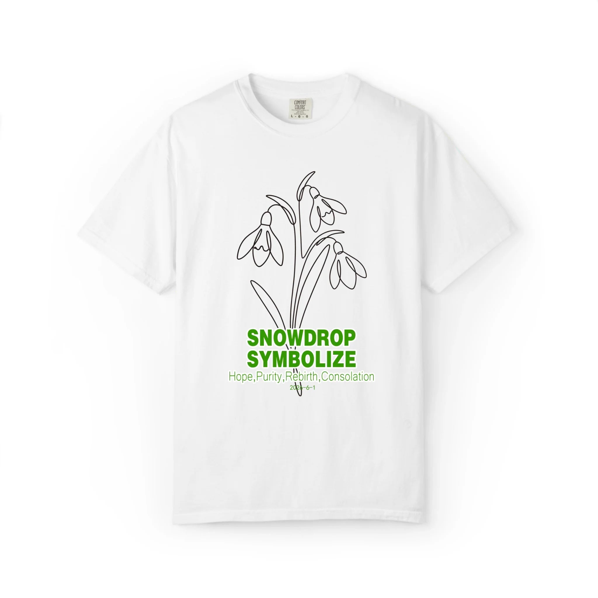Twelve Blossoms: Snowdrop Graphic Tee
