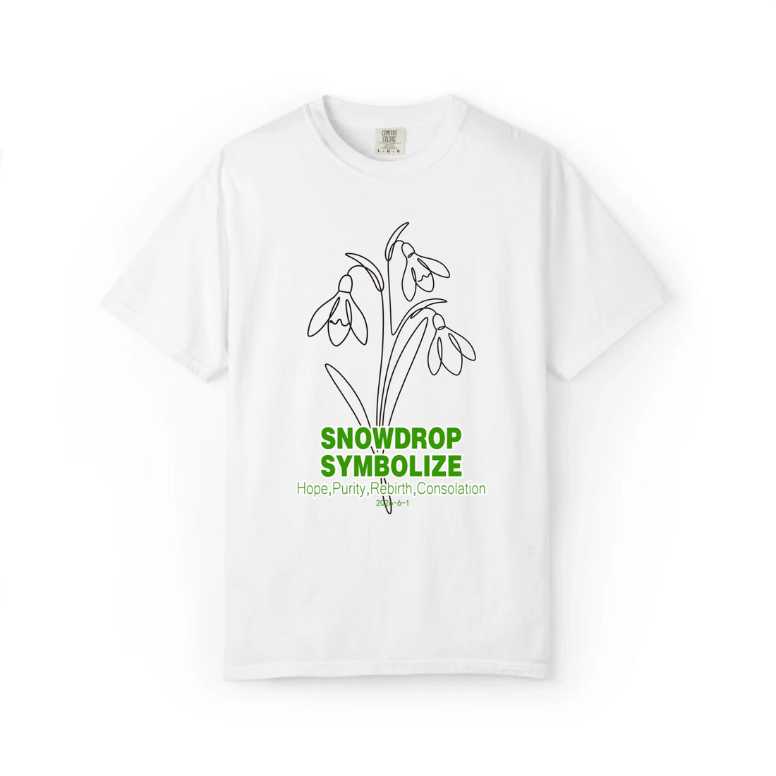 Twelve Blossoms: Snowdrop Graphic Tee