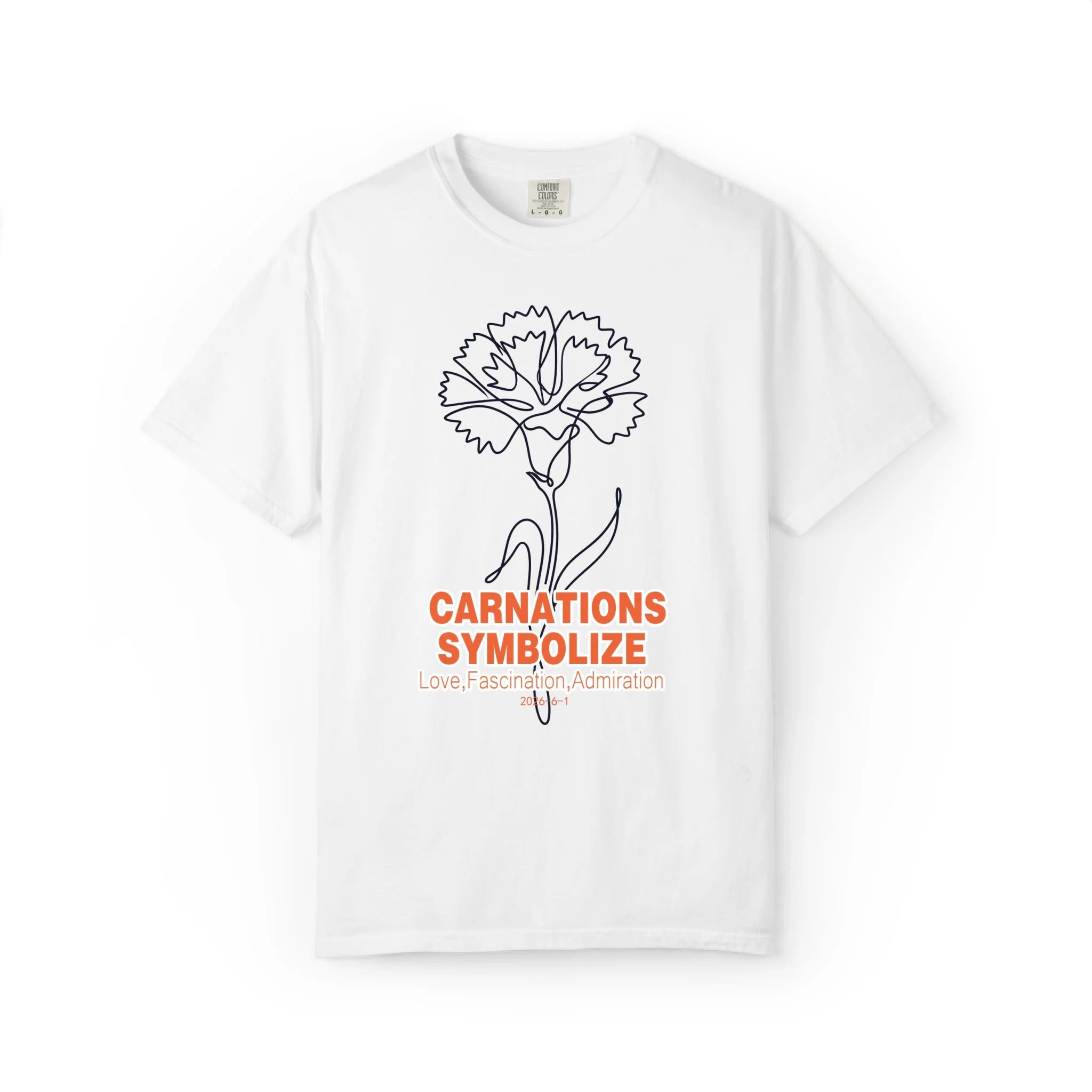 Twelve Blossoms: Carnation Graphic Tee