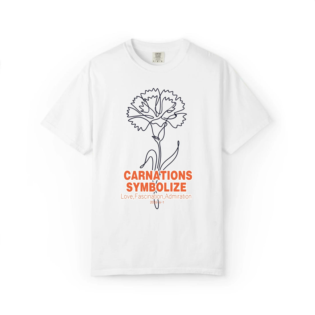Twelve Blossoms: Carnation Graphic Tee