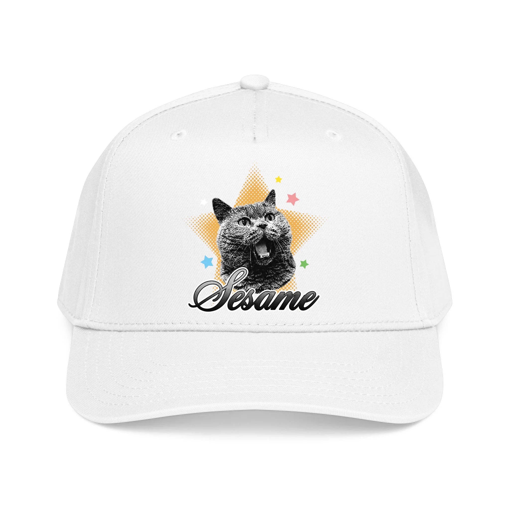 Front, Hat White
