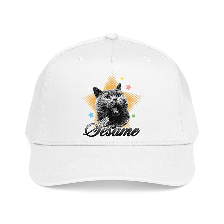 Front, Hat White