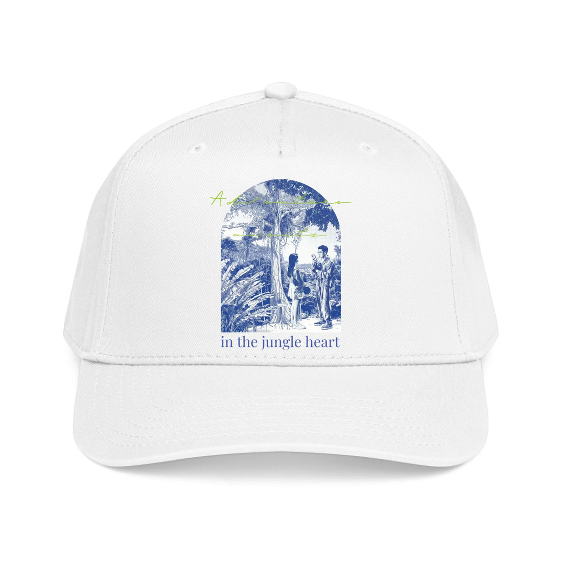 Front, Hat White
