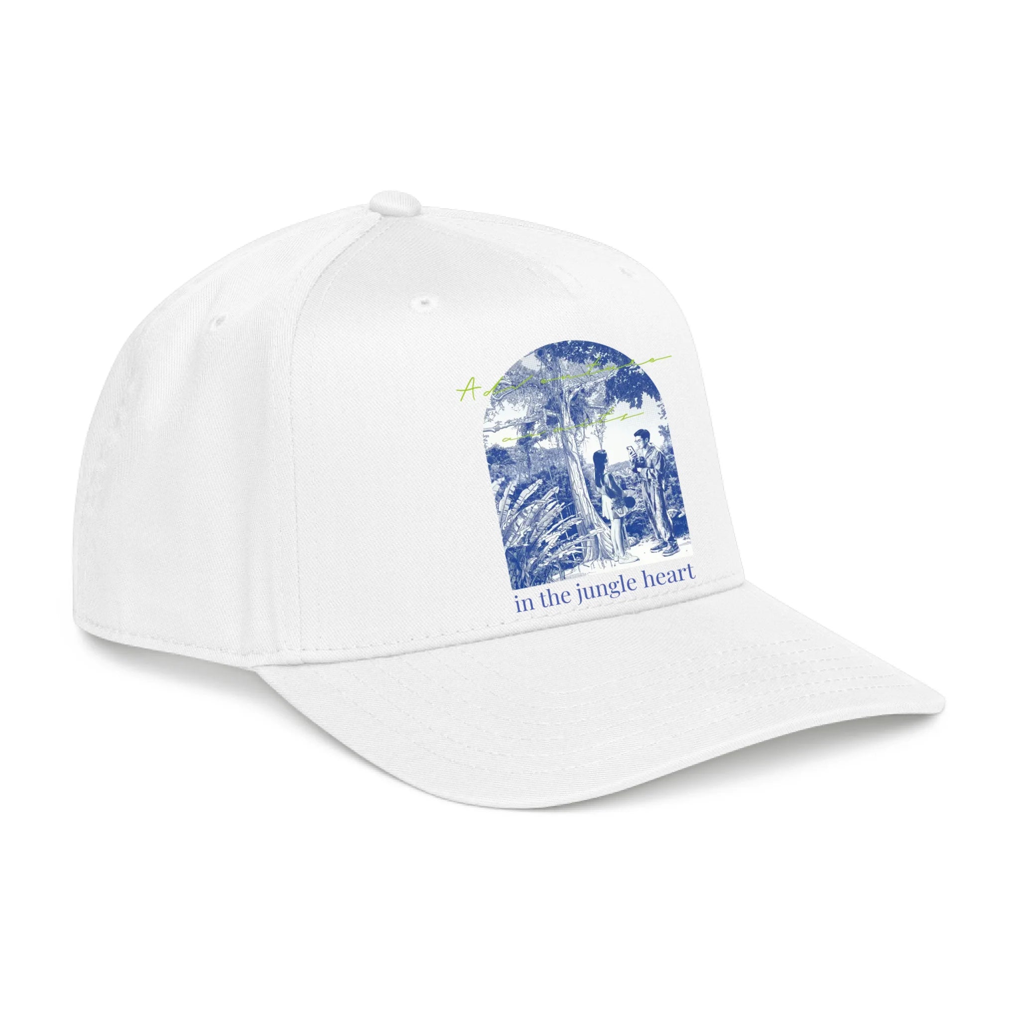 Front, Hat White-C