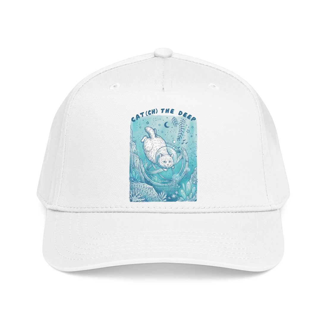Front, Hat White