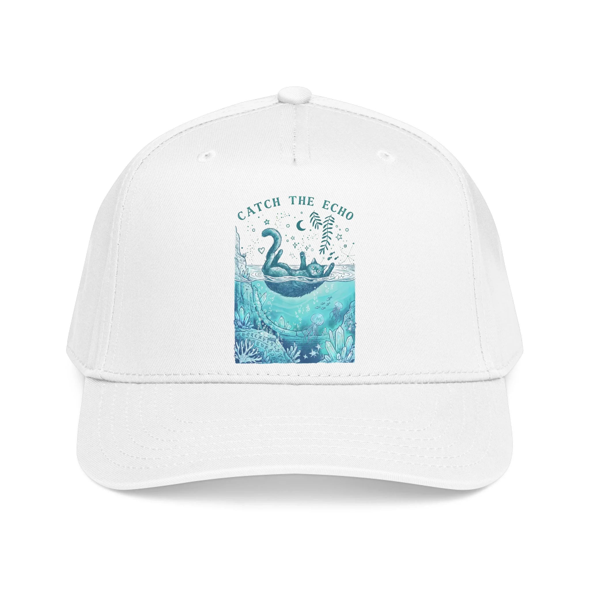 Front, Hat White