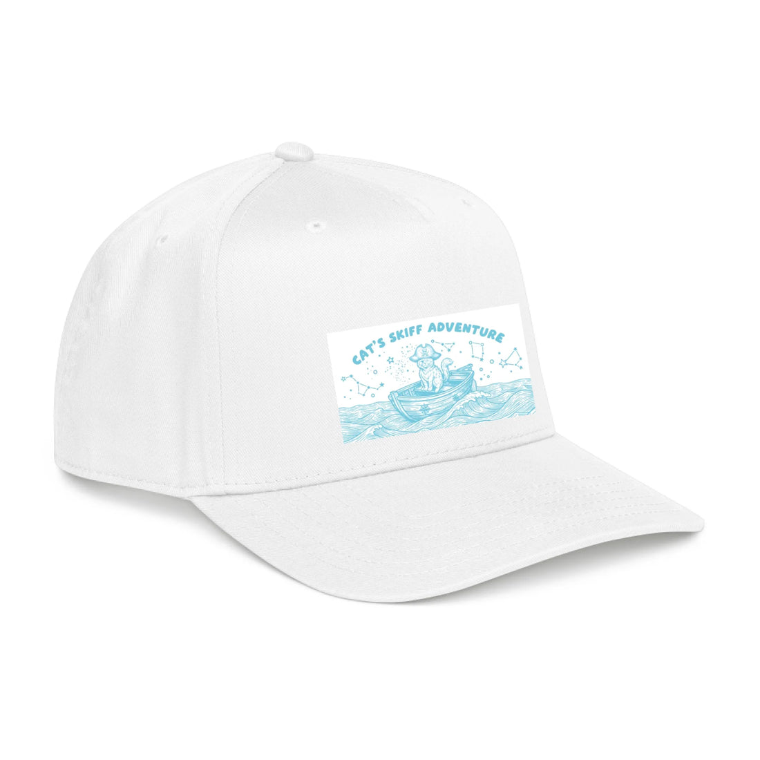 Front, Hat White-C