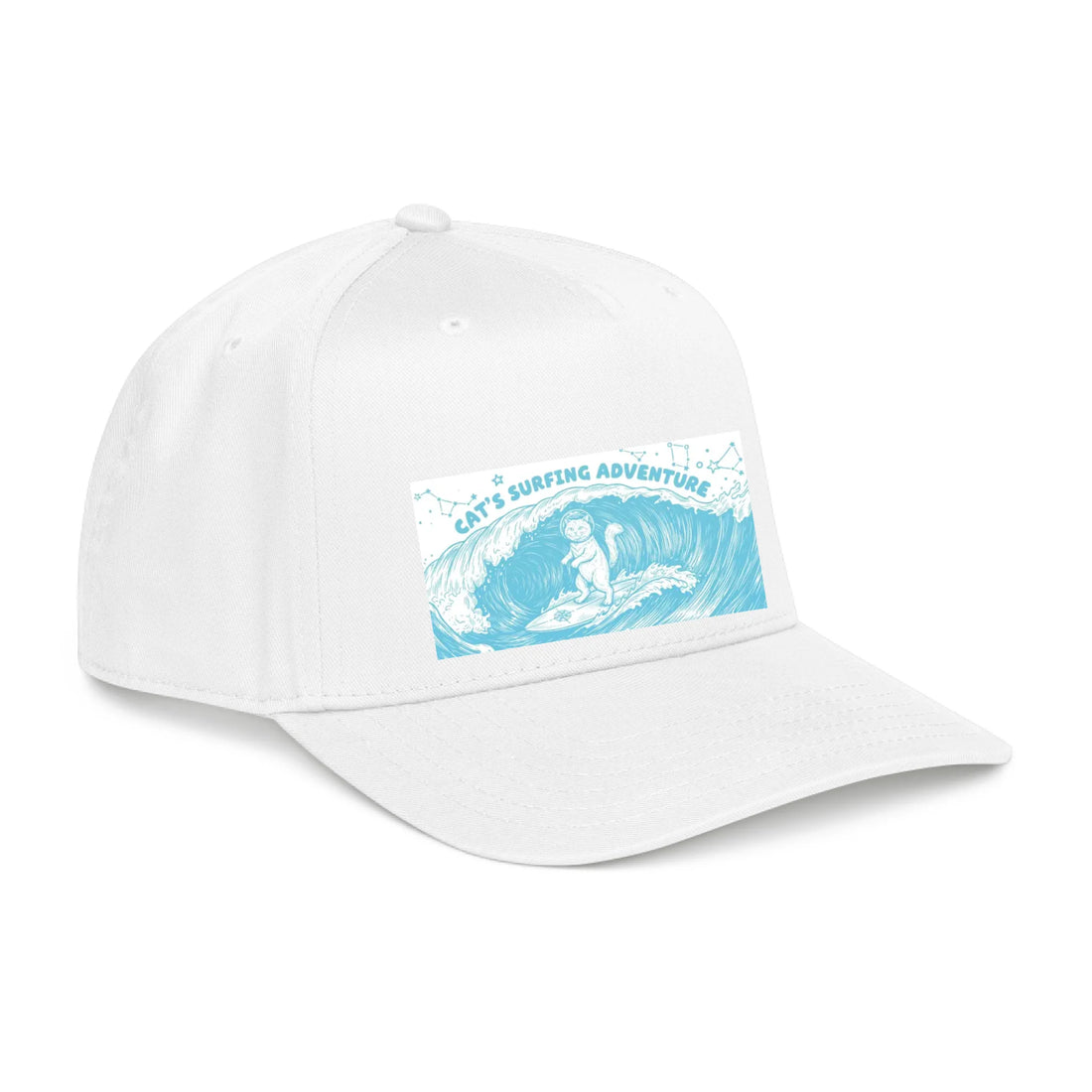 Front, Hat White-C