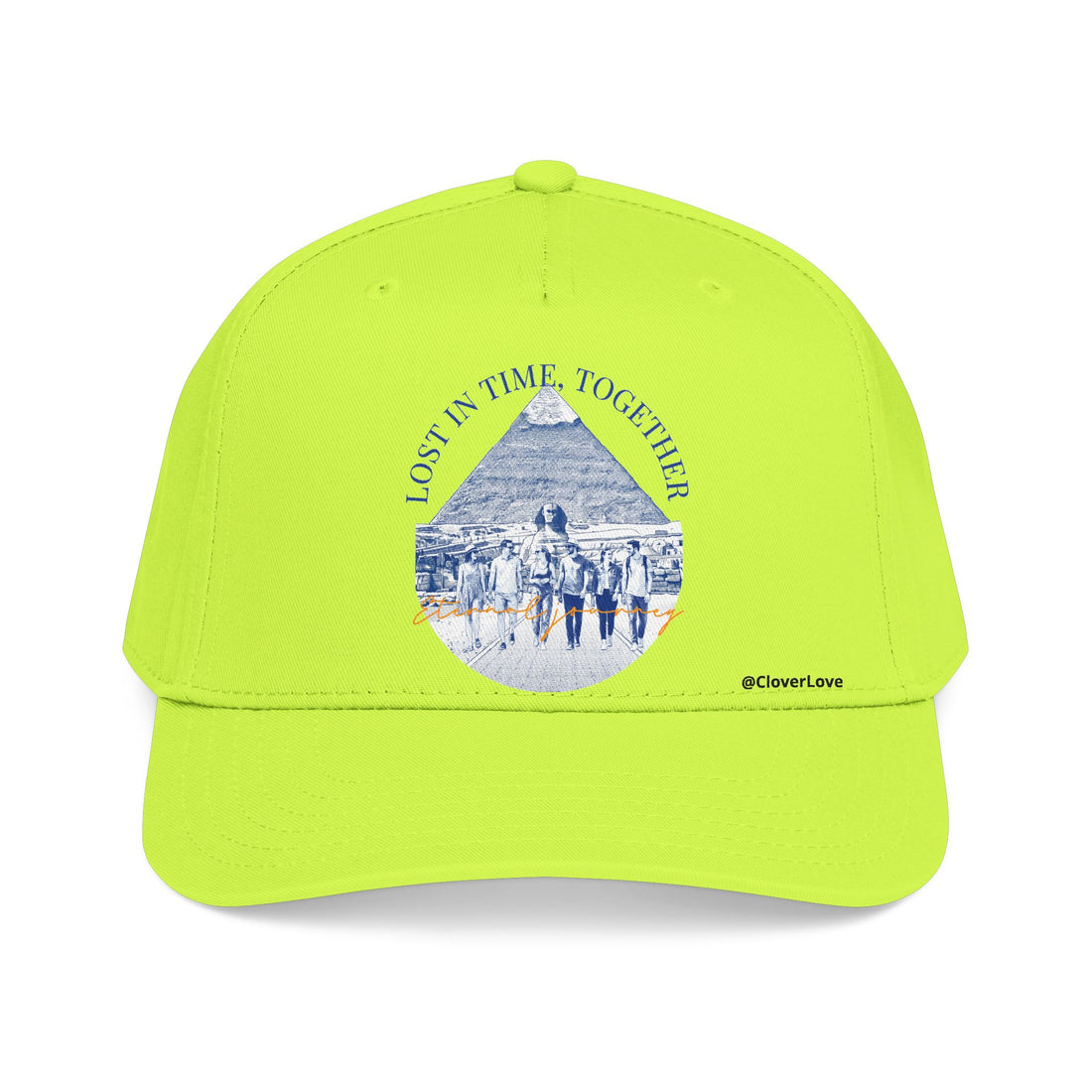 Egypt Travel Hat - Pyramid Baseball Cap, Adventure Dad Hat
