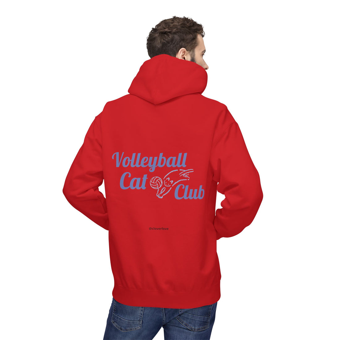 VC7, Catch the Echo Hoodie — Ocean Cat Adventure Graphic Hoodie